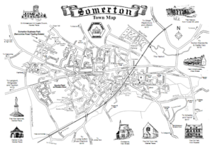 Map of somerton