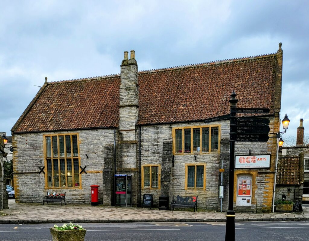 The old Town Hall, Somerton